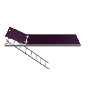 <b>Aluminium</b> combi access deck + ladder