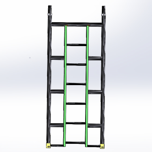 4-Rung Ladder Fame 0.75 m.
