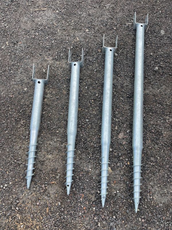 Ground anchor hot dipped galvanized